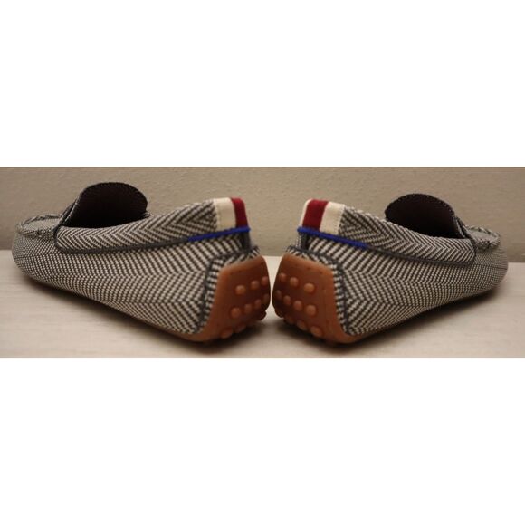 Rothy’s 069-033 Women's Sz 10 Gray/Iron Herringbone "The Driver" Loafers - Picture 12 of 16
